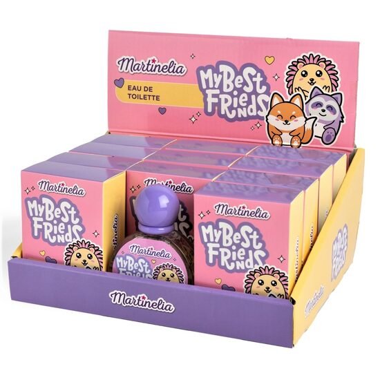 Set 11 bucati apa de toaleta copii si tester My Best Friends Martinelia 30ml – imaginea 2