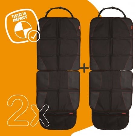 Set 2 protectii bancheta Diono Ultra Mat black – imaginea 2