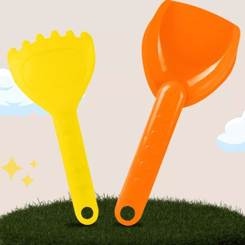 Set 6 jucarii de nisip Sandbox Yellow – imaginea 3