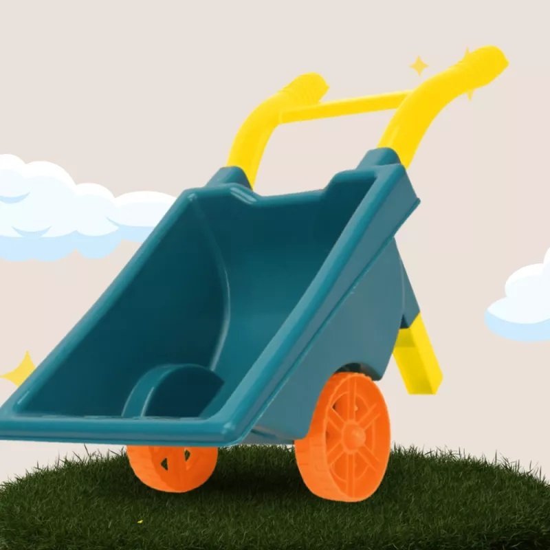Set 6 jucarii de nisip Sandbox Yellow – imaginea 4