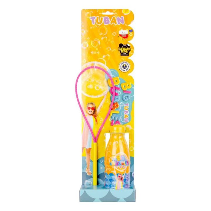 Set baloane de sapun gigante cu inel si solutie 400 ml – imaginea 4