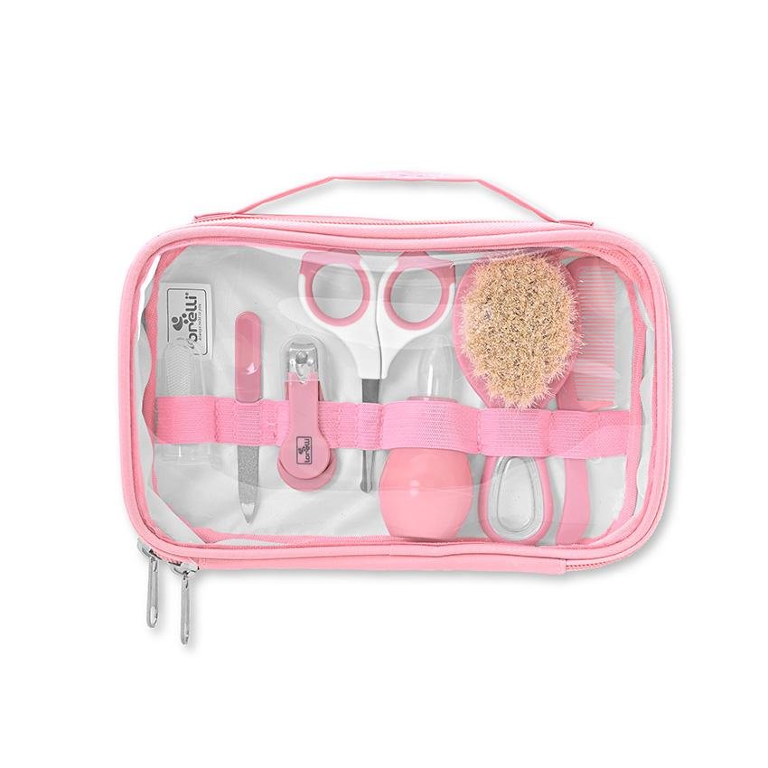 Set de ingrijire bebelusi 7 produse esentiale 0 luni+ pink – imaginea 3
