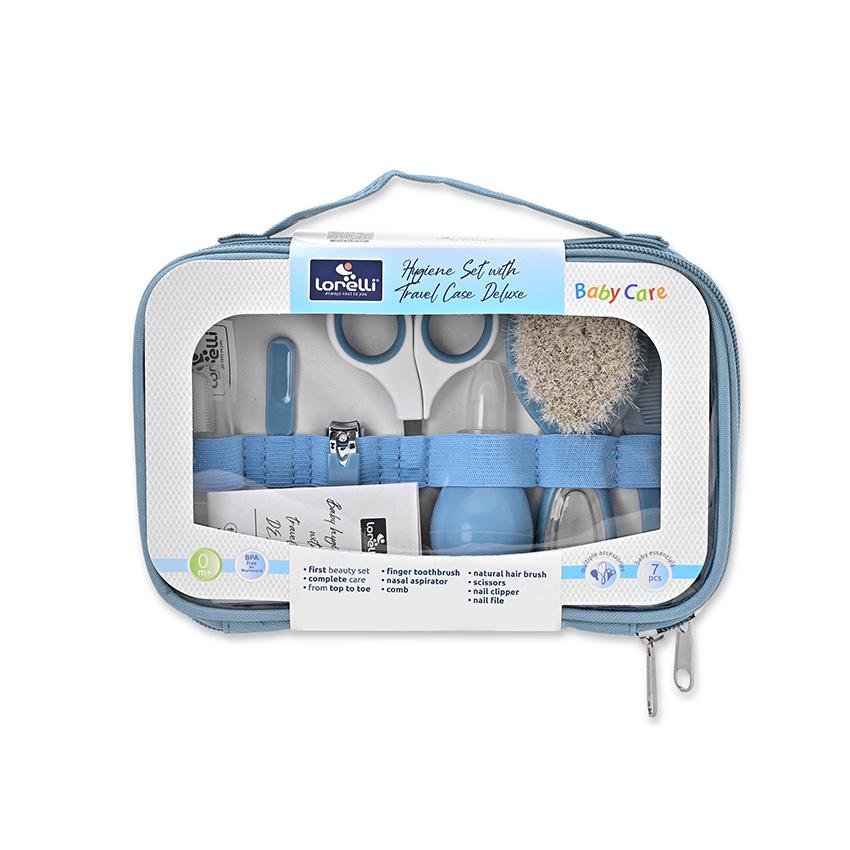 Set de ingrijire bebelusi 7 produse esentiale 0 luni+ blue – imaginea 2