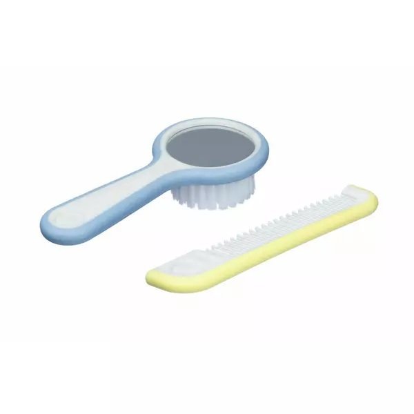 Set perie si pieptene Bebe Confort paper boats – imaginea 2