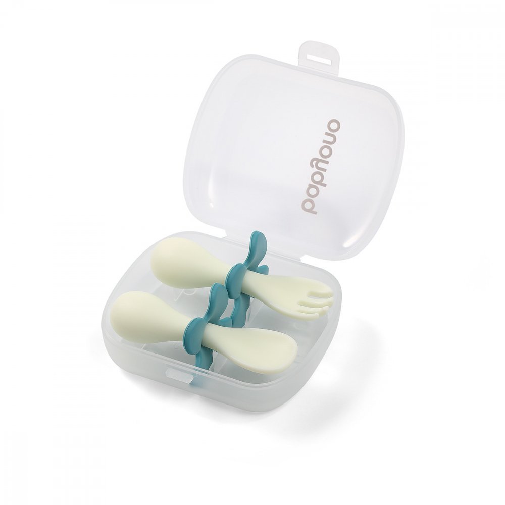 Set tacamuri Baby Ono ergonomice verde – imaginea 6