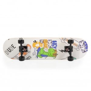Skateboard 79 cm Byox Dude cu placa antiderapanta,rulmenti ABEC-5,roti poliuretan