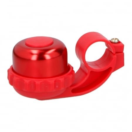 Sonerie bicicleta Dunlop 48 mm rosu – imaginea 2