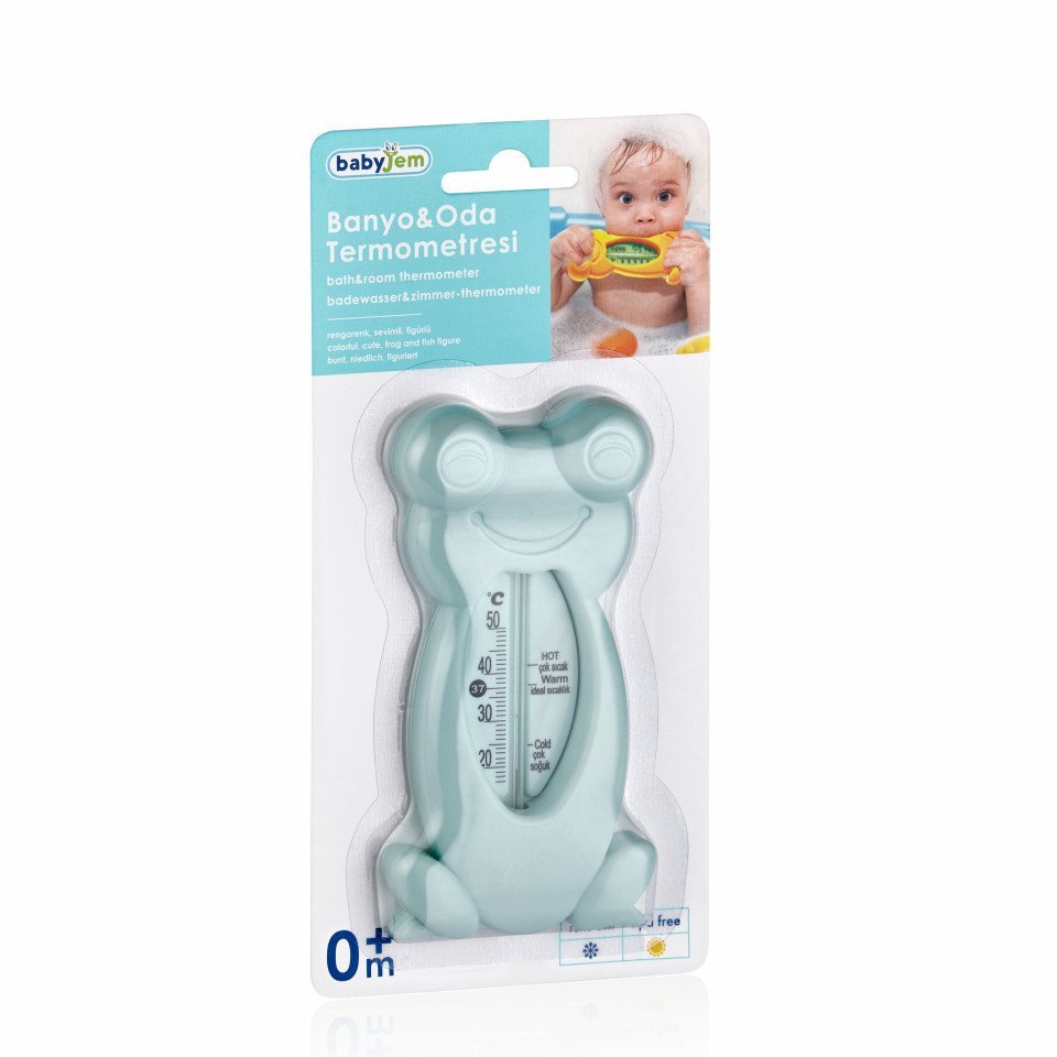 Termometru de baie si camera Broscuta Gri – imaginea 2