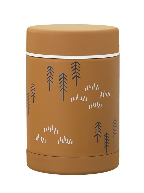 Termos Fresk pentru mancare cu model Woods spruce yellow