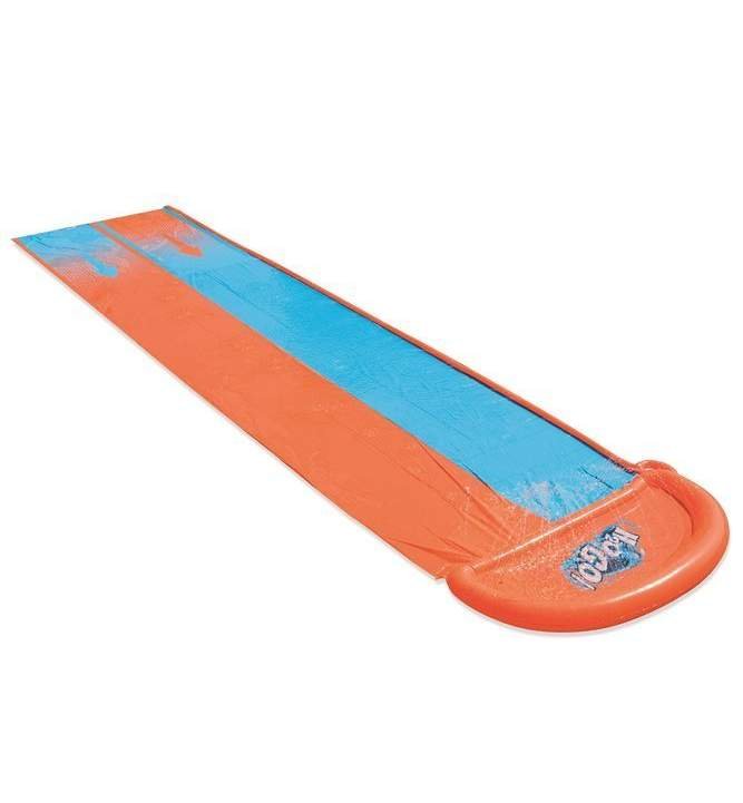 Tobogan de apa cu pista dubla de alunecare 448 cm BlueOrange – imaginea 6