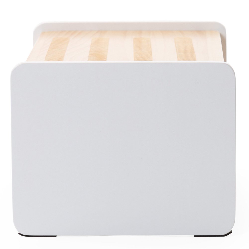 Treapta inaltator Childhome 35x23x18 cm lemn natural alb – imaginea 2