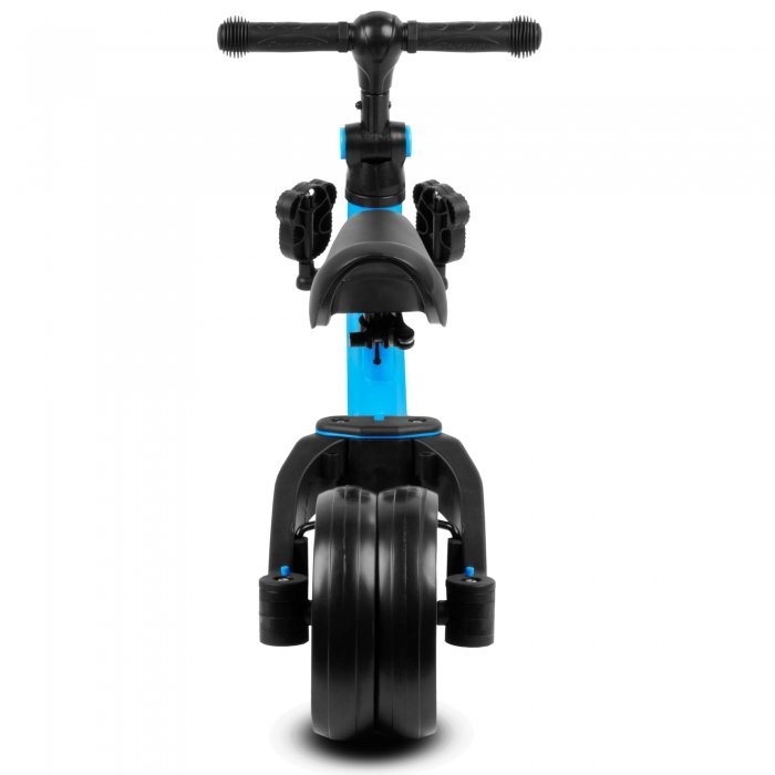 Tricicleta pentru copii Kidwell Pico Blue, cu pedale 3 in 1 , scaun reglabil pe inaltime, reglarea in 3 trepte a distantei dintre ghidon si copil, potrivita pentru inaltimea unui copil 90 – 124 cm – imaginea 8