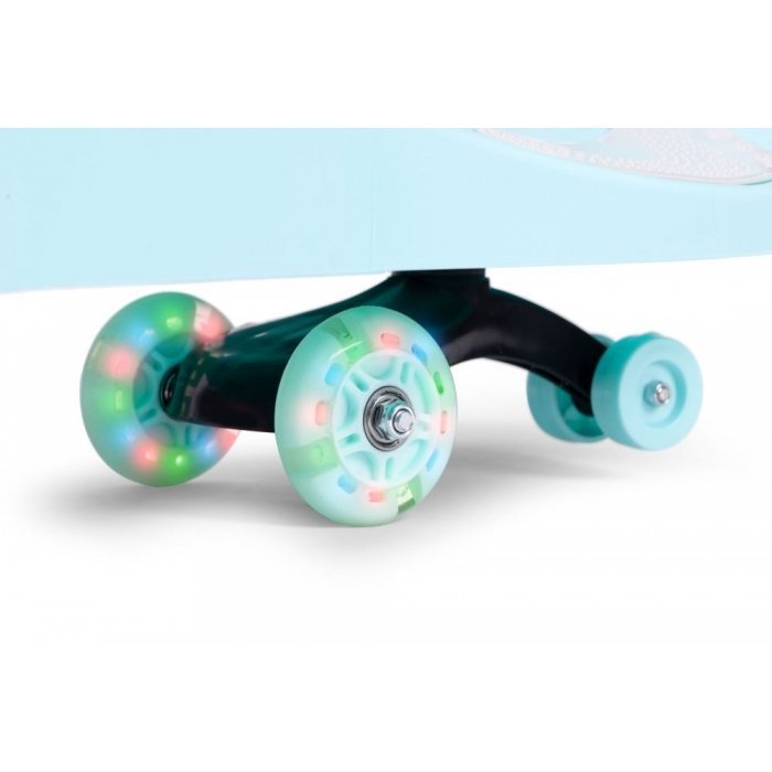 PlasmaCar gravitationala Ecotoys YM-SW-1 albastru, tip barca cu roti led din cauciuc moale, suporturi antiderapante pentru picioare, sarcina maxima 120 kg – imaginea 6