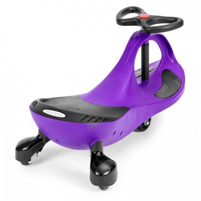 PlasmaCar gravitationala Ecotoys YM-SW-1 Mov, tip barca cu roti led din cauciuc moale, suporturi antiderapante pentru picioare, sarcina maxima 120 kg – imaginea 3