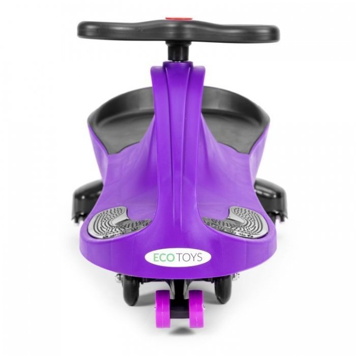 PlasmaCar gravitationala Ecotoys YM-SW-1 Mov, tip barca cu roti led din cauciuc moale, suporturi antiderapante pentru picioare, sarcina maxima 120 kg – imaginea 4