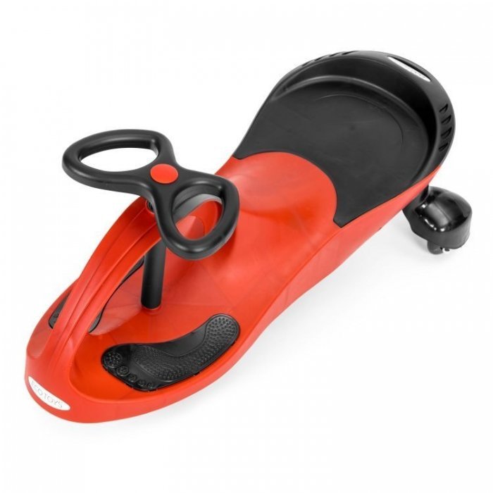 PlasmaCar gravitationala Ecotoys YM-SW-1 Rosu, tip barca cu roti led din cauciuc moale, suporturi antiderapante pentru picioare, sarcina maxima 120 kg – imaginea 5